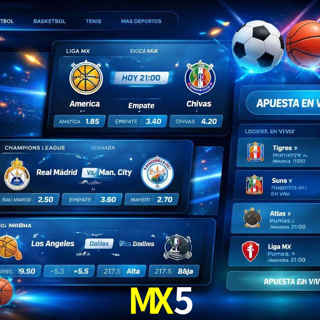 Mercados de apuestas deportivas MX5 para jugadores en México