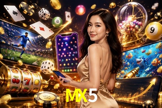 Página principal de MX5 Casino con juegos en vivo y tragamonedas para México